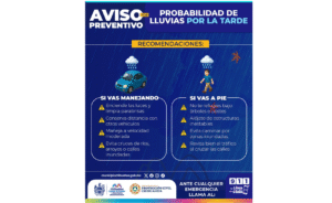 Protección Civil alerta por continuidad de lluvias en Chihuahua y emite recomendaciones